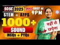 SOSE SCIENCE LIVE MARATHON!SOSE 1000+ most expected questions SCIENCE #sose #sose2025 #class9 #stem