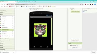 How to make a talking tom app using mit app inventor screenshot 1