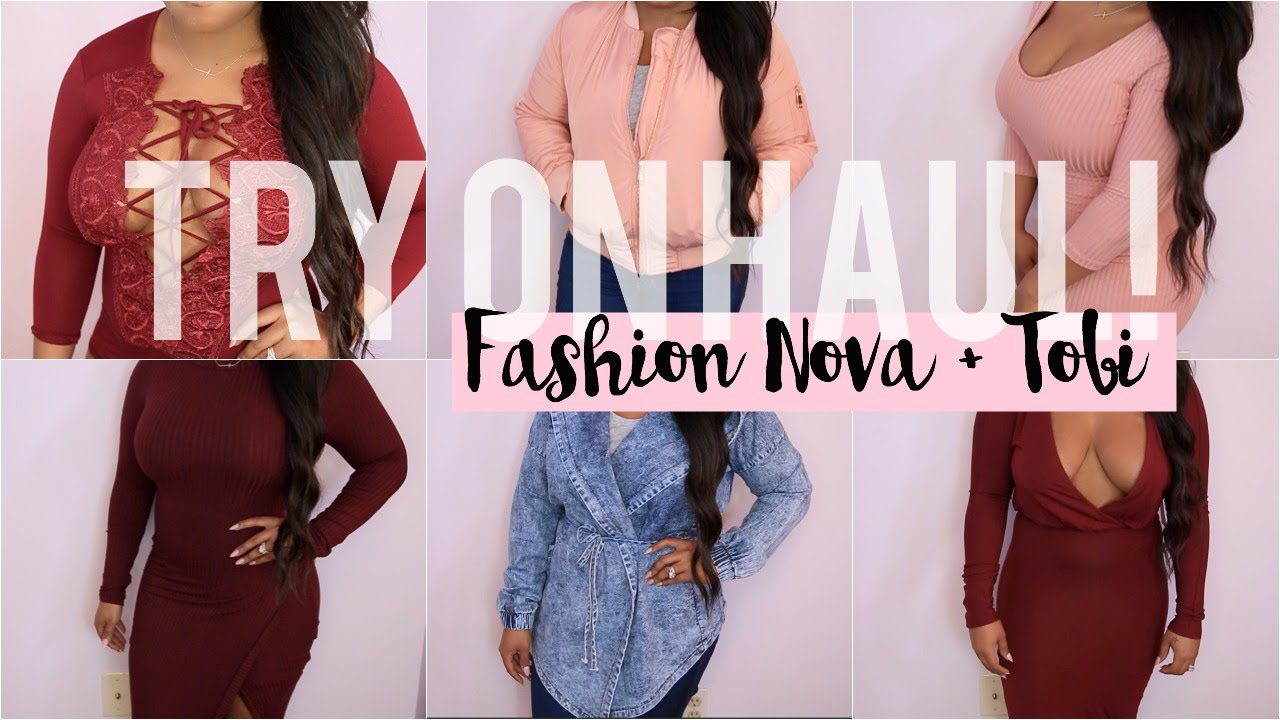 Fashion Nova & Tobi Try On Haul!