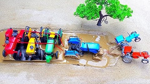 diy tractor stuk in mud mini science project || Part- 19 ||@topminigear
