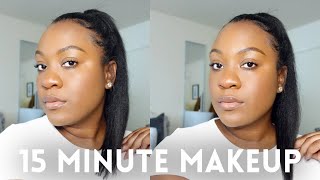 MY QUICK AND EASY 15 MINUTE MINIMALISTIC EVERYDAY MAKEUP | MERIT BEAUTY screenshot 2