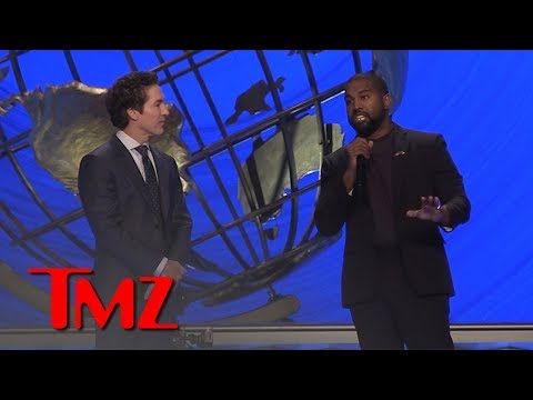 Kanye West Defends Joel Osteen from the Pulpit at Lakewood Church | TMZ