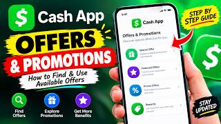 How to Find Available Offers on Cash App || Cash App Rewards & Promotions Explained || CashApp screenshot 1