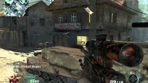 Quickscoping on Black Ops (18-4 w/ Commentary)