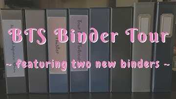 🌟Binder Flip through plus two new binders and binder sleeves I use for my collection🌟