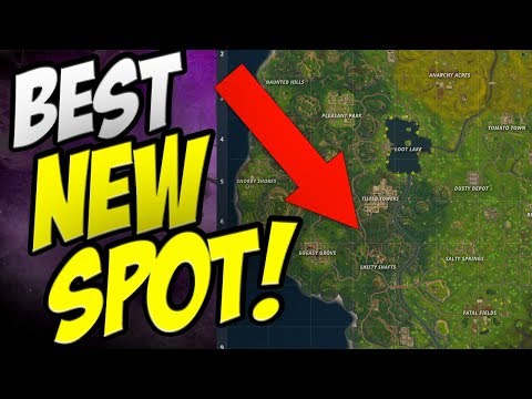★BEST NEW CITY TO LAND IN FORTNITE MAP UPDATE 2.2 - SHIFTY SHAFT LOOTING - (Fortnite Battle Royale)