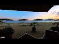 Beautiful susnet at Pretor, Prespa Lake, Macedonia (2023) 🇲🇰 * RELAXING MUSIC * | Insta360 X3