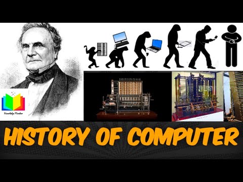 HISTORY OF COMPUTER BY KNOWLEDGE MONITOR