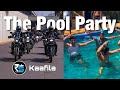 Kaafila pool party  120 riders ladakh world record planning  rudrashoots