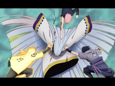 Naruto Sasuke Sakura Kakashi Kaguya Otsutsuki Full Fight Eng Dub
