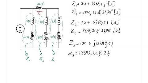 Resolución circuito en corriente alterna aplicando método de nodos