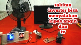 CD4047 IC power inverter can power fans, TVs, lights, and more