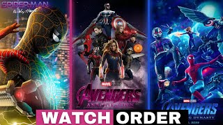 How to Watch Marvel All Movies in Order - Complete Explain