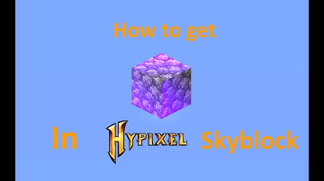 Hypixel Skyblock | How to Get Enchanted Cobblestone FAST