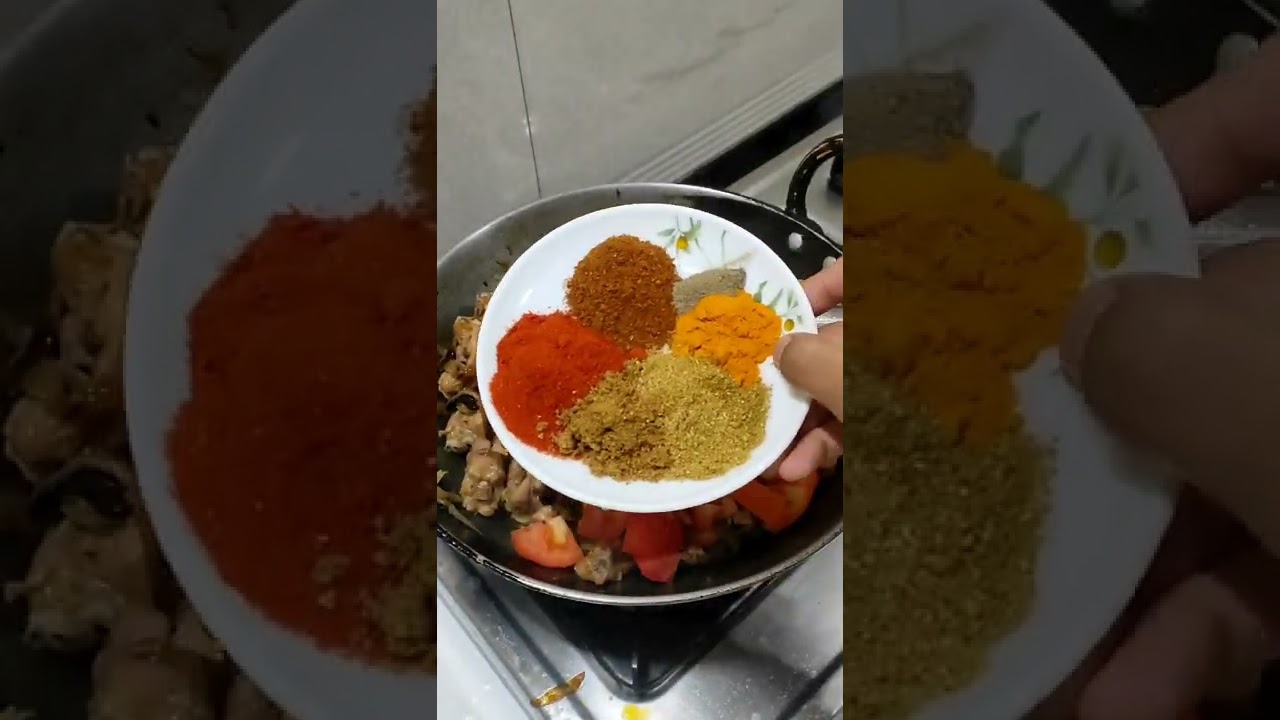 चिकन मसाला रेसिपी/ masala chicken recipe/ #shorts  #kusumkicookingrecipe