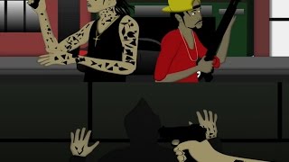 Vybz Kartel Defended By Tommy Lee & Popcaan. [Jamaican Cartoon]