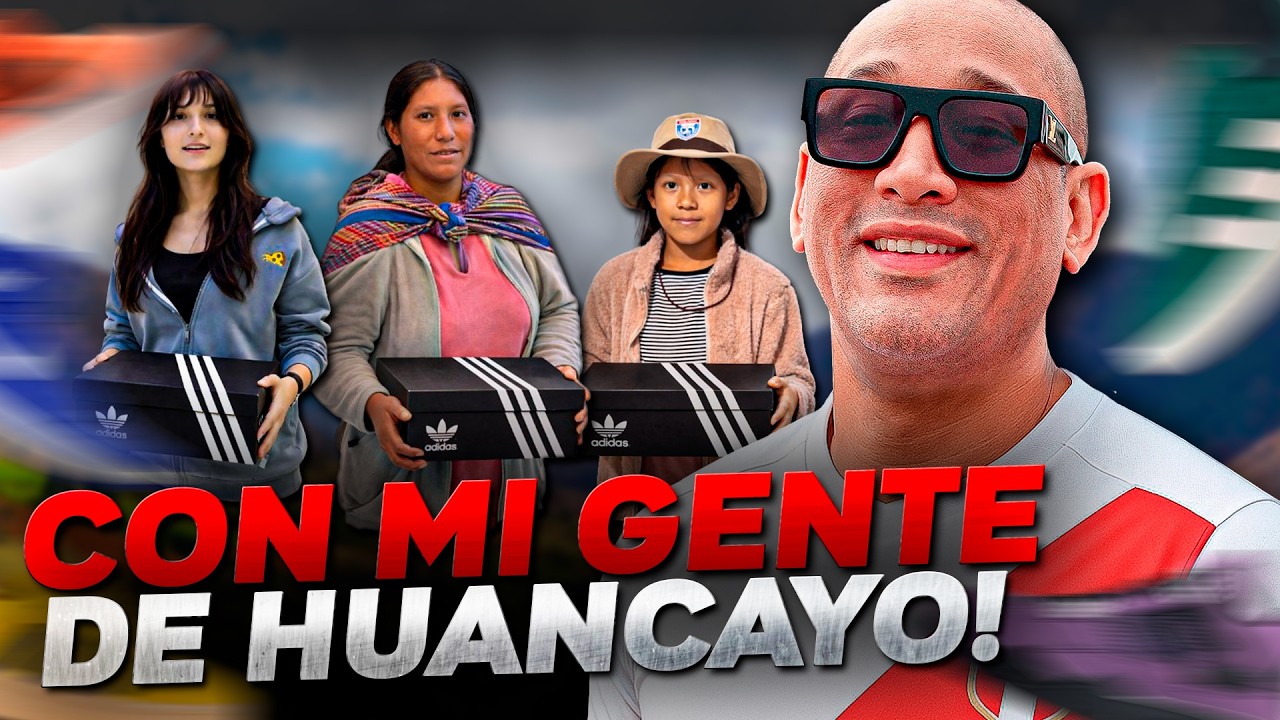 👟 APOYANDO a mi LINDA GENTE de HUANCAYO ❤️
