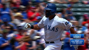 SEA@TEX: Gomez cranks a two-run homer to left field