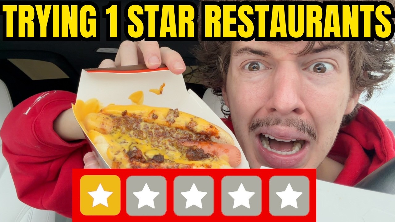 Пробую рестораны с одной звездой в своем городе