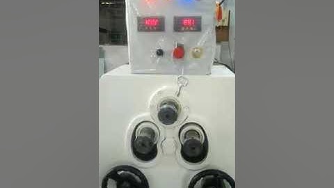 MANUALLY OPERATED 3 ROLL PLANETARY AXIS SECTION BENDING MACHINE