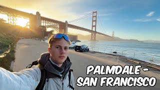 Camping at the Golden Gate Bridge (Palmdale - San Francisco VLOG)