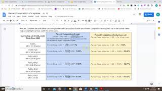 U6D5 I.D. a Hydrate Lab Instructions Video