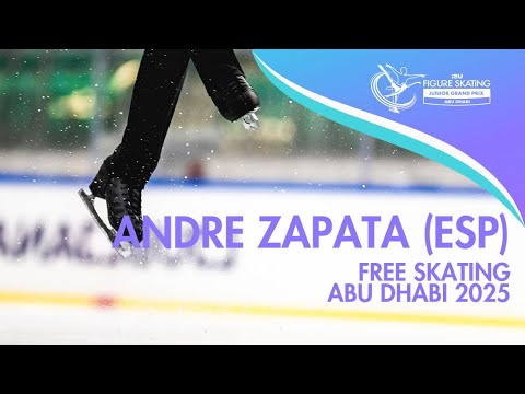Andre ZAPATA ESP Junior Men Free Skating Abu Dhabi 2025 