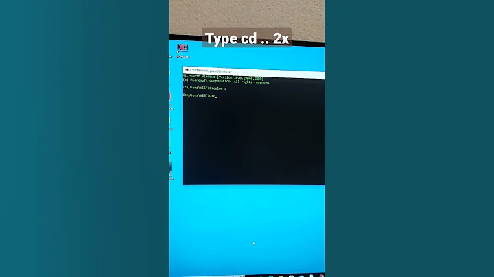 Windows command line prank. Only for fun