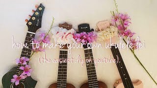 how to make a ukulele lei (the easiest diy on youtube)