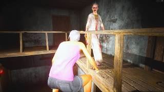 SHE CAN HEAR YOU. 💀🤫 Granny Together Multiplayer Maze ESCAPE (Full Gameplay) screenshot 4