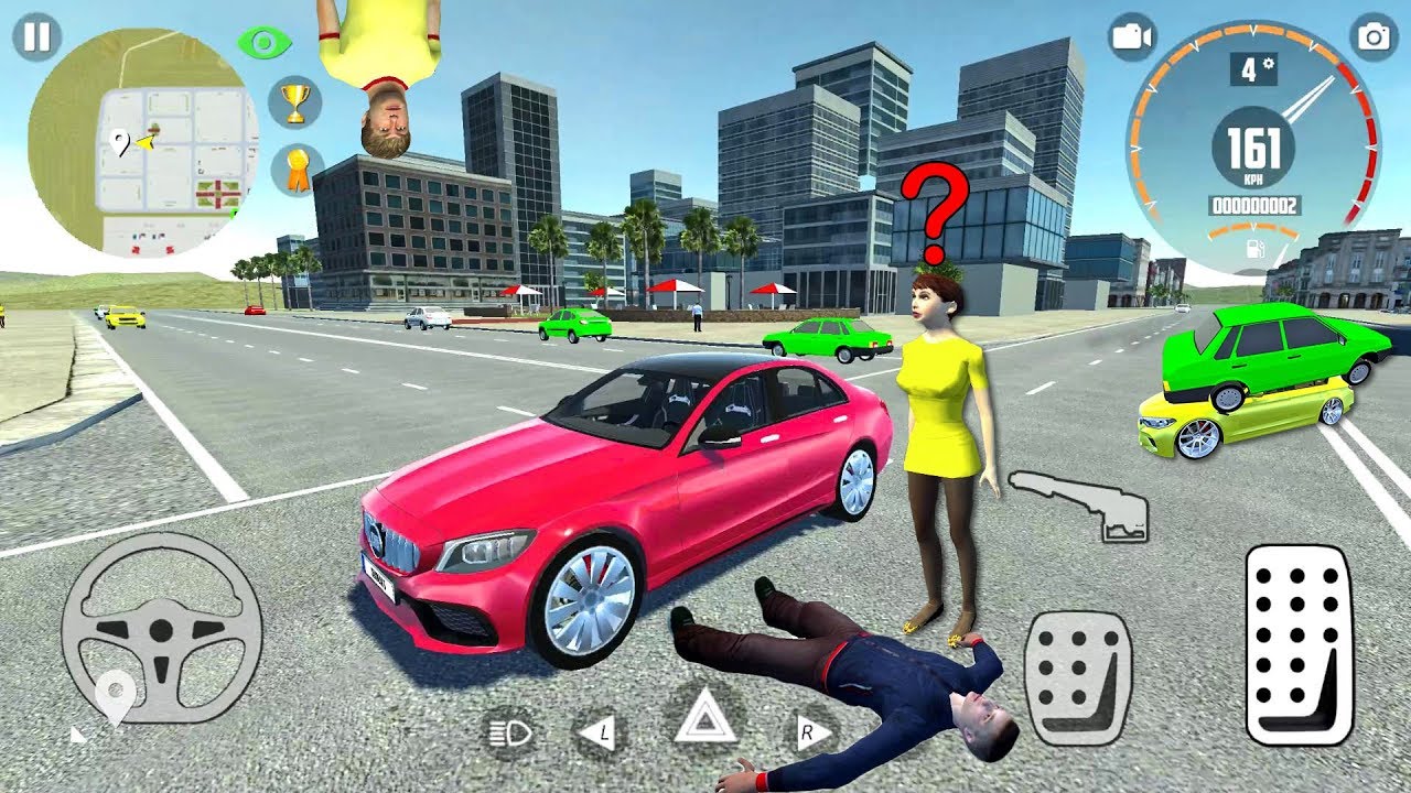 Car Simulator C63 # 1 - Забавная Автомобильная Игра! - геймплей Android