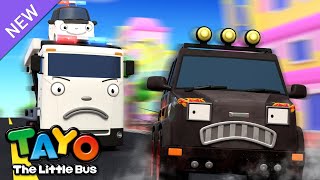 NEW! #RESCUETAYO Super Police Cars | Paul and Liz are on the way! | Tayo Rescue Team Song