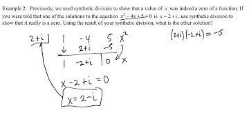 Section 2.5 Notes - Writing Polynomial Functions Given the Zeros