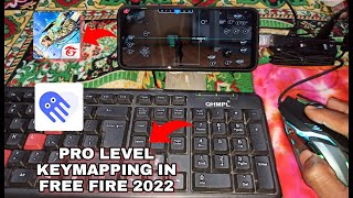 Free Fire OB32 Pro Level Keymapping In Octopus Pro App 🖱️⌨️ Full Video 2022 screenshot 4