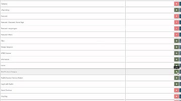 New products category for Opencart