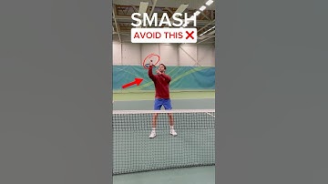 Tennis Overhead Smash - How to Hit the Perfect Smash (3 key Tips) #tennis #tennissmash #tenniscoach