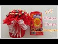 DIY Wrap Chupa Chups  Candy Bouquet/ของขวัญวันวาเลนไทน์ วันปัจฉิม