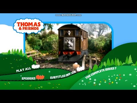 Thomas Friends UK DVD Menu Walkthrough The Complete Series 7 2012 