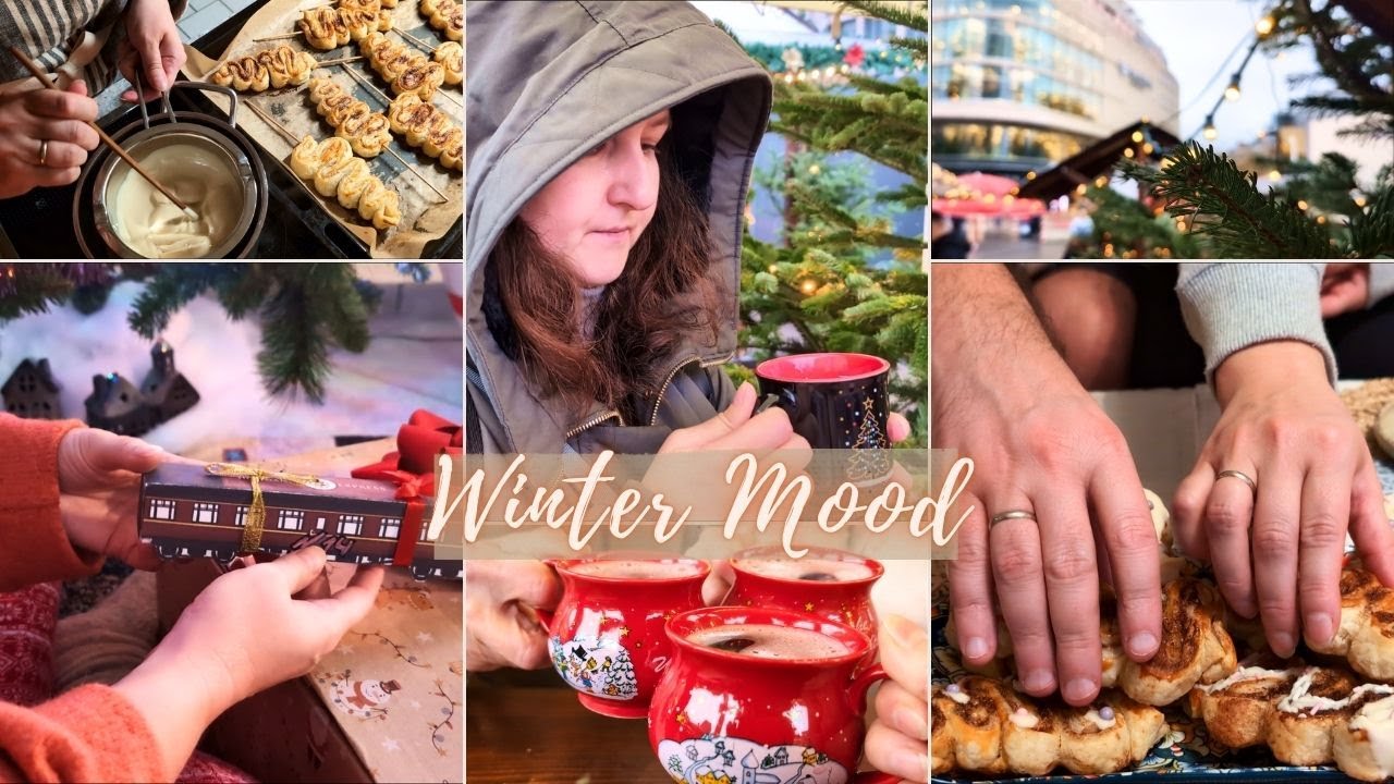 December Diary | Winter Baking, Christmas Market & Warm Evening at Home ✨