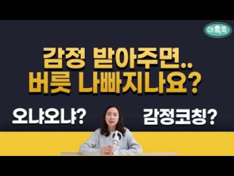감정은 <strong>OK</strong>, 행동은 <strong>NO</strong>! 진짜 감정읽기 훈육법