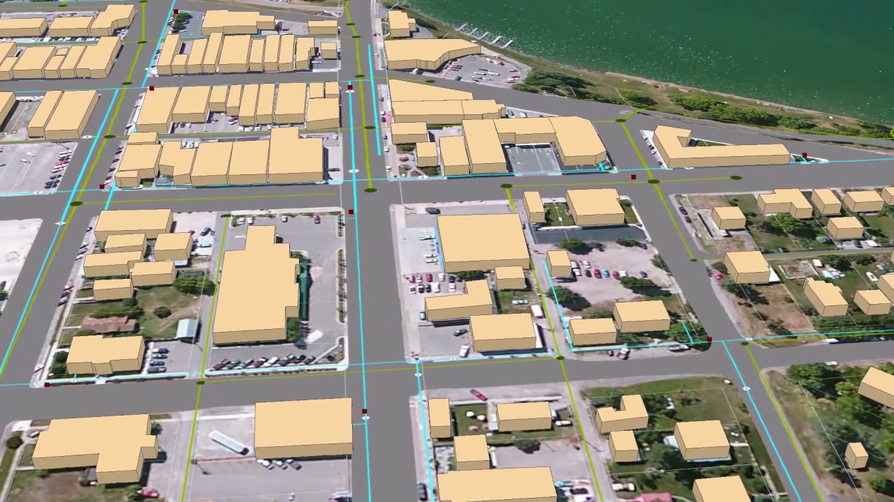 City of Polson | 3D Utility model fly-by