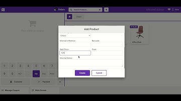 CBMS ODOO POS    How to Create Product in POS
