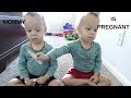 Twin Toddlers Surprise Daddy with Pregnancy Announcement!!! *SO CUTE*