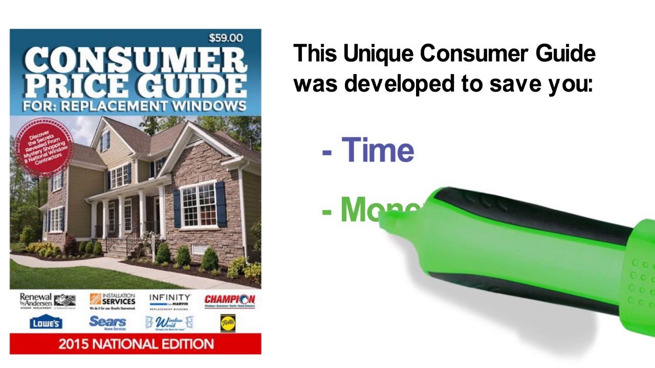 Consumer Price Guide For Replacement Windows - YouTube
