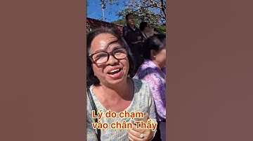 Lý do NGƯỜI LÀO chạm vào chân thầy THÍCH MINH TUỆ , #shorts