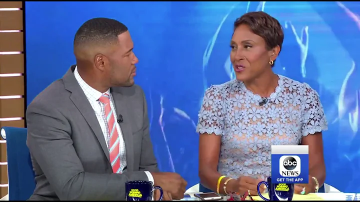 GMA'S ROBIN ROBERTS AND MICHAEL STRAHAN  SPEAK ABO...