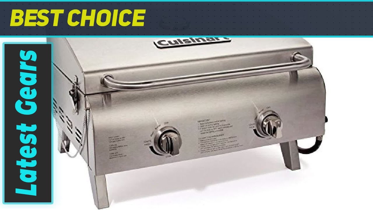 Portable Propane Grill Review Cuisinart CGG306 Chef