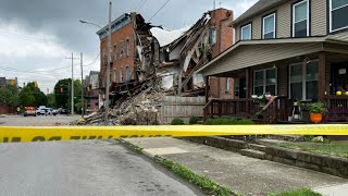 Building partially collapses in near east Columbus; no injuries reported