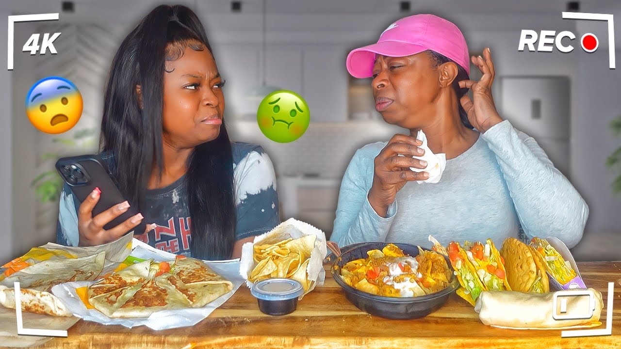 GOING THROUGH MY MOM’S PHONE ON CAMERA 😨 (You won’t believe what I ...