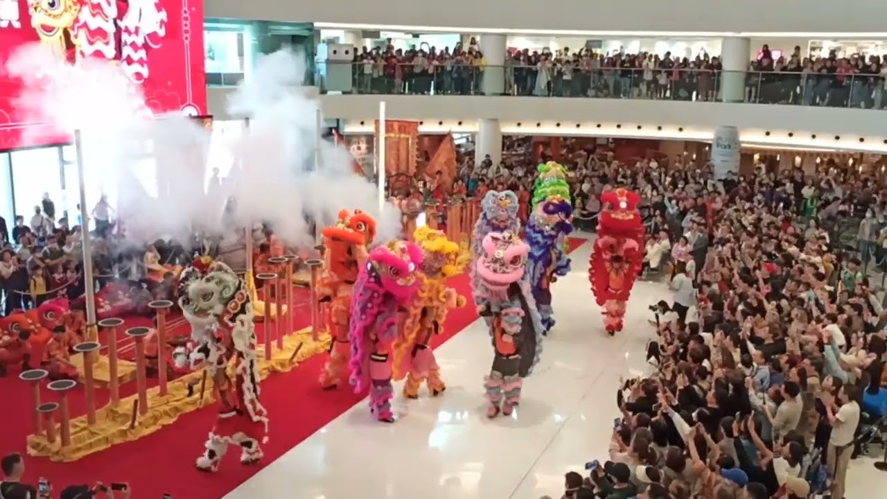 新城市廣場新春舞龍醒獅表演 20260221